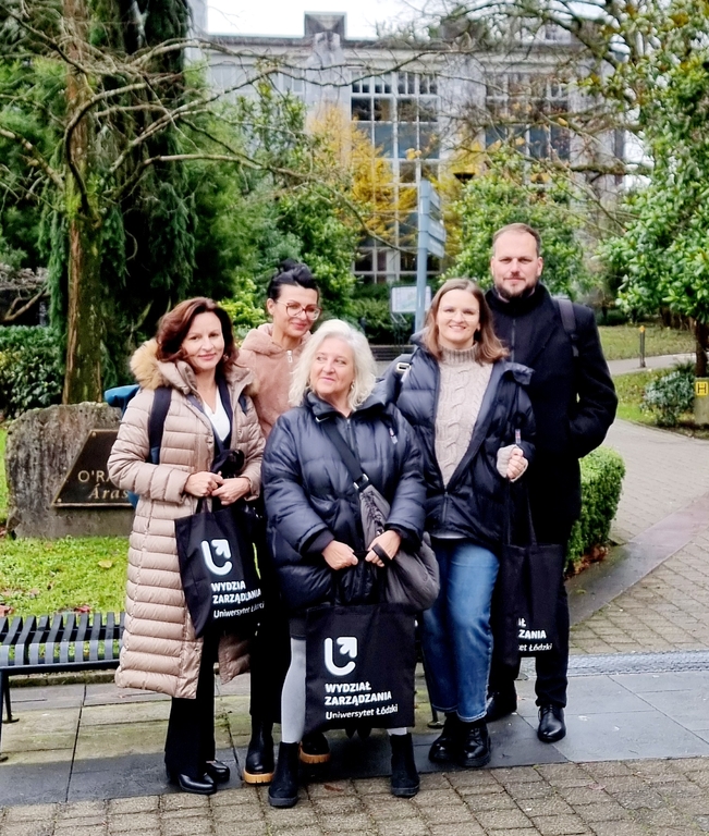 Team of researchers from the Department of Human Resources Management in Cork 
