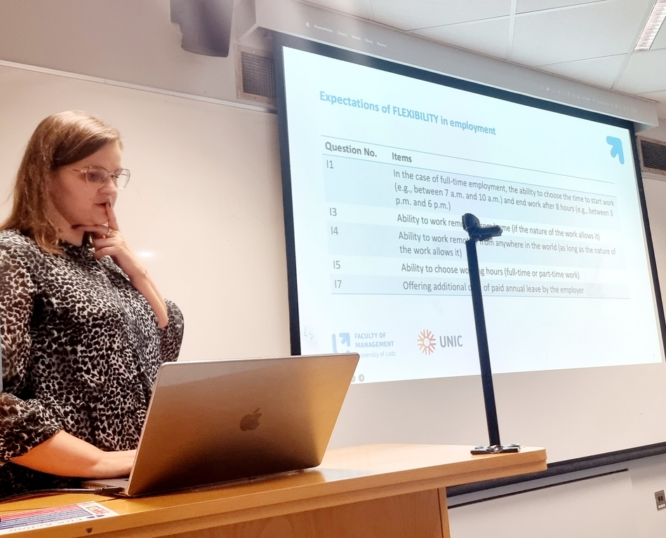 Team of researchers from the Department of Human Resources Management in Cork 