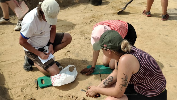 Archaeological works