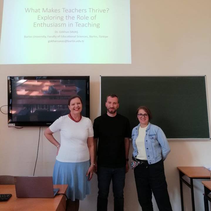 Gökhana Savaş visit to UniLodz