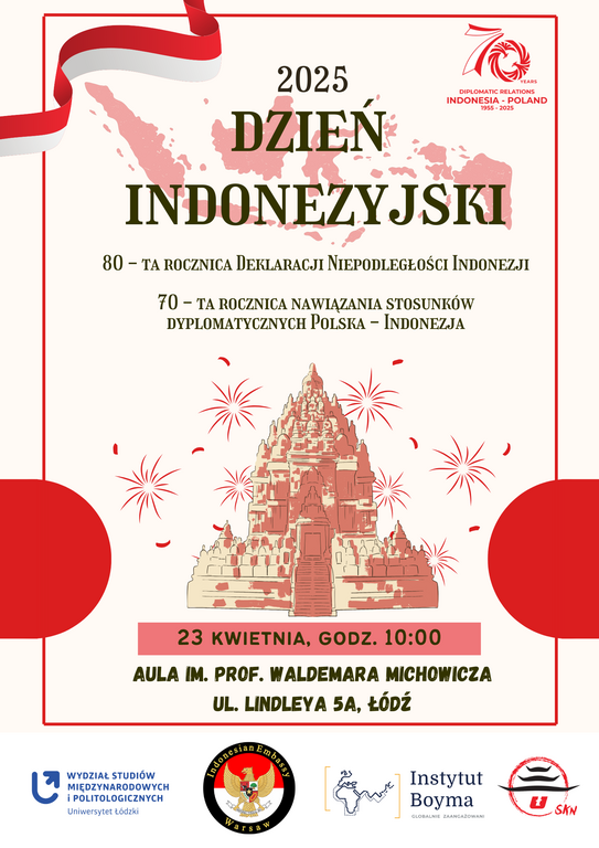 plakat informacyjny wydarzenia