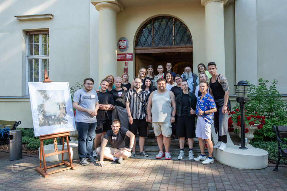 The Living Books together with the organisers The Living Books together with the organisers