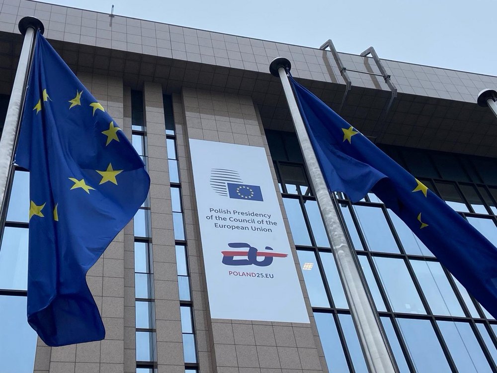 spotkaniu grupy roboczej Rady Unii Europejskiej, element dekoracyjny