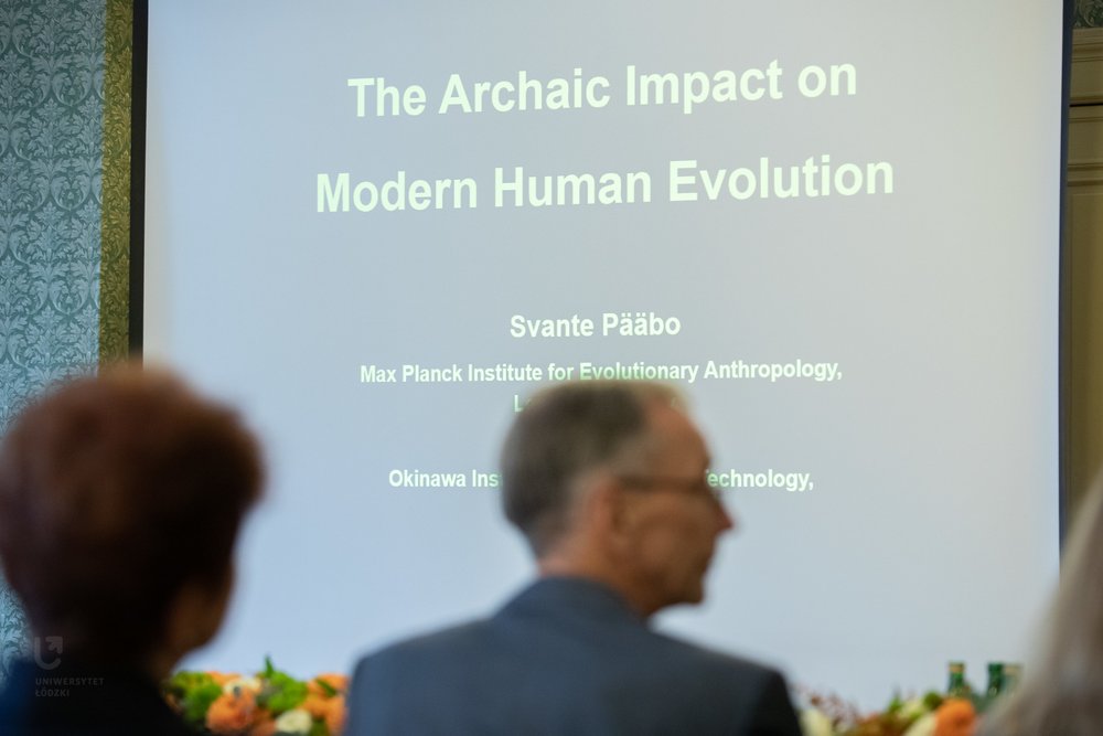 Wykład prof. Svante Pabo