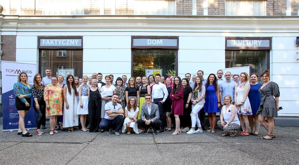 Group photo of all the participants in this year's edition of the TopMinds project  