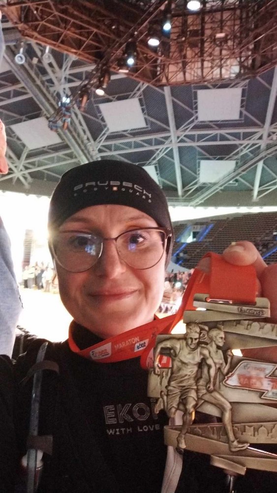 Marta Ułańska, the UniLodz Running Section