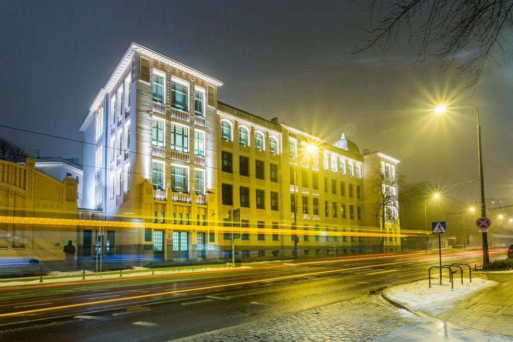 Building of the University of Lodz
