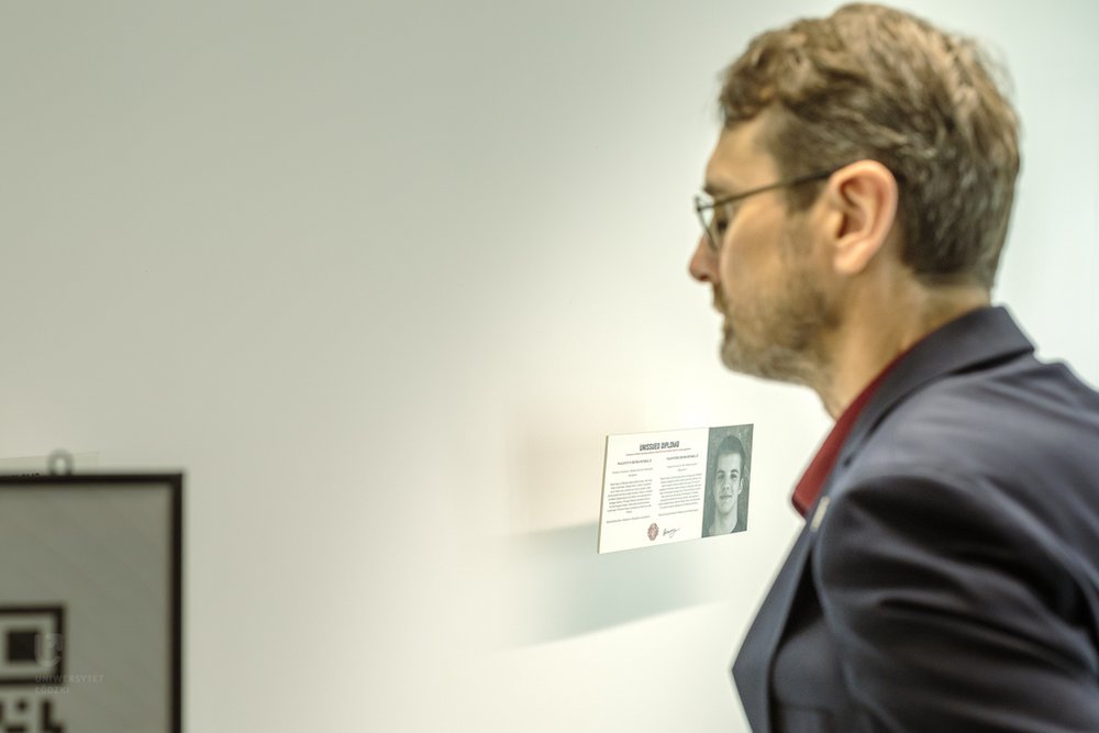 the opening of the exhibition