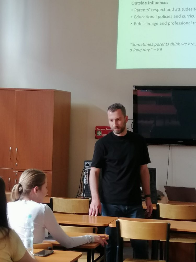 Gökhana Savaş visits UniLodz