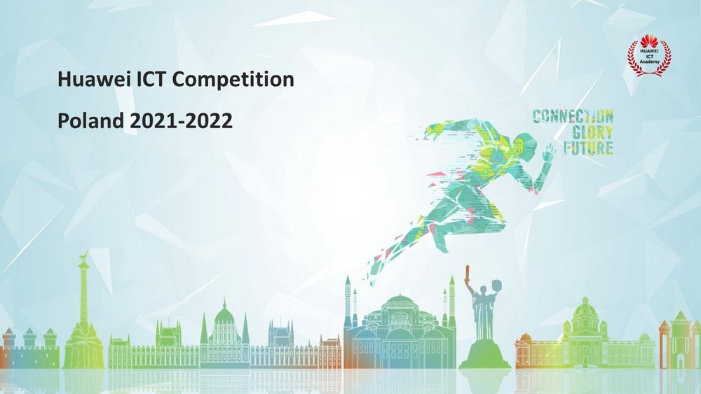 Graphics of the Huawei ICT Competition Poland 2021-2022