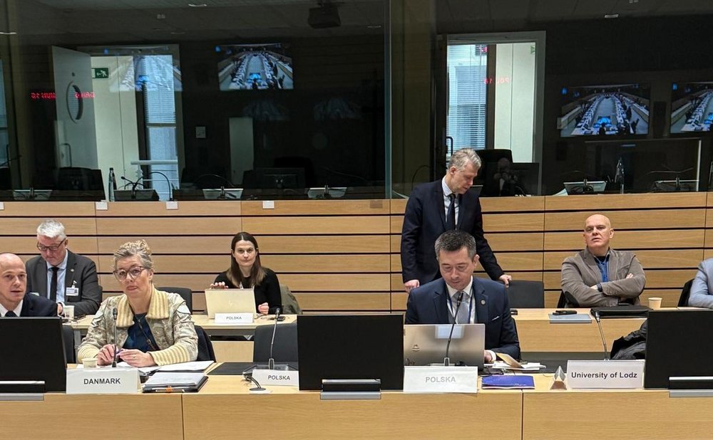 spotkaniu grupy roboczej Rady Unii Europejskiej, element dekoracyjny