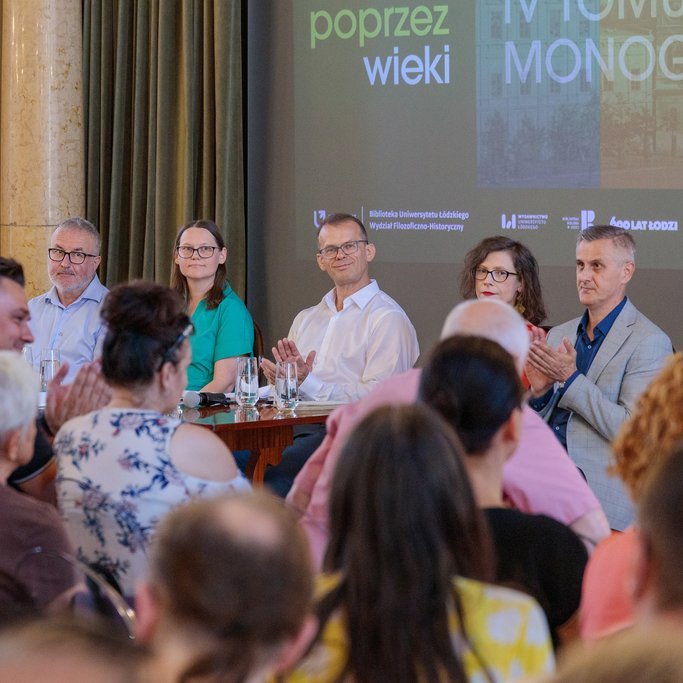 authors of the 4th volume and Dr Grzegorz Mnich during the discussion