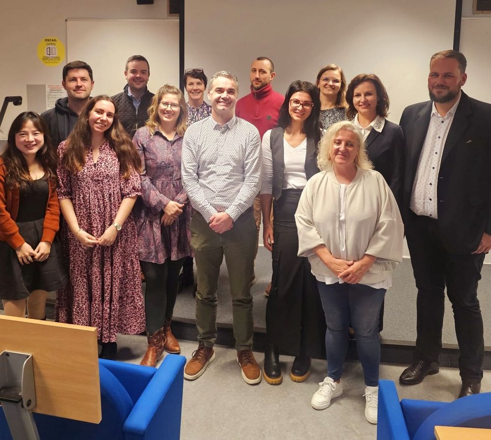 Team of researchers from the Department of Human Resources Management in Cork 