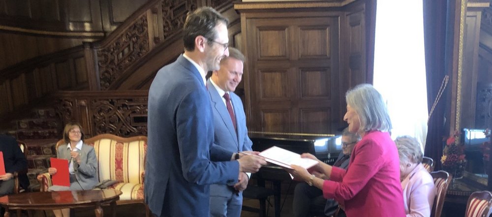 Spotkanie rektora UŁ z pracownikami uczelni odchodzącymi na emeryturę