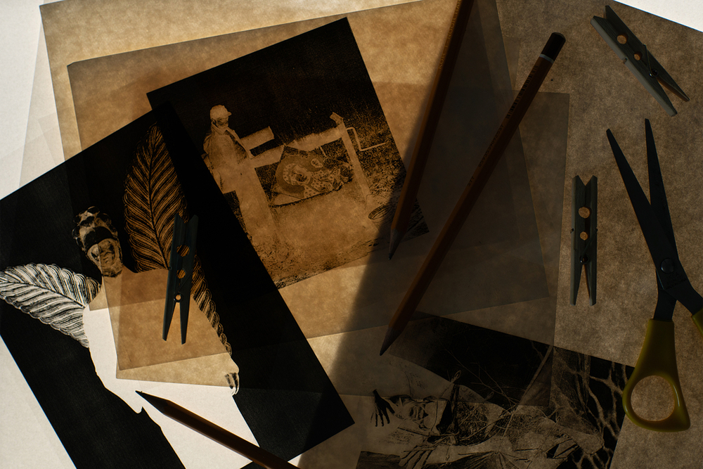 one of the works presented at the exhibition