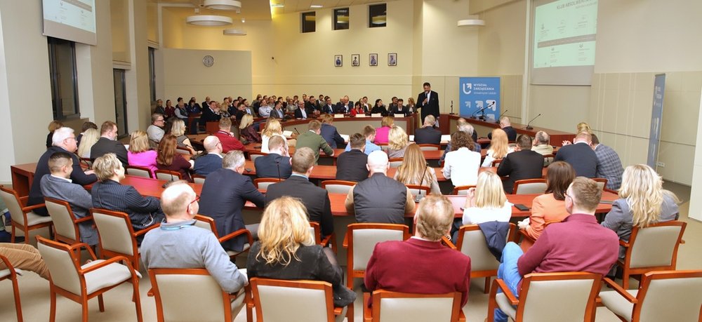 The first meeting of the MBA Alumni Club at the UniLodz Faculty of Management