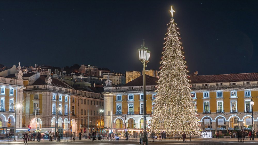 Christmas photo from Lisbon