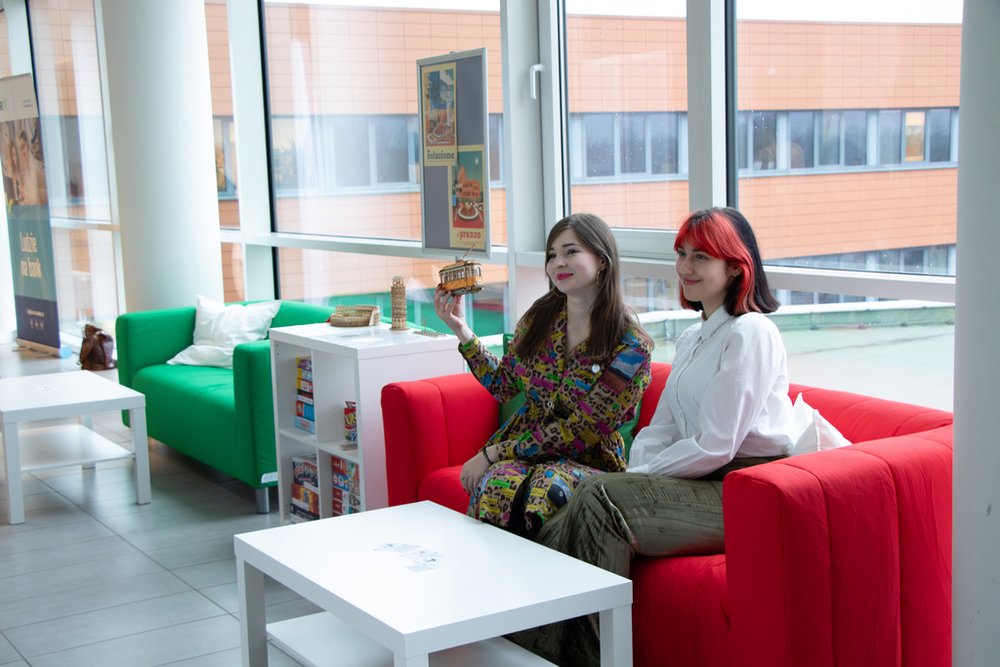 The official opening of the new student zone