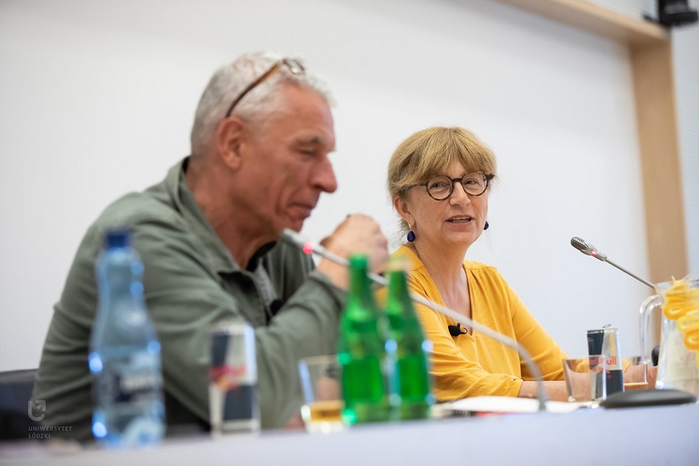 Andrzej Stasiuk and Monika Sznajderman 