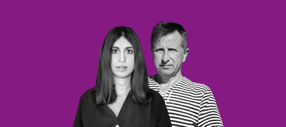 prof. Aliaksandra Sidarava and dra hab. Andrze Pieczewski