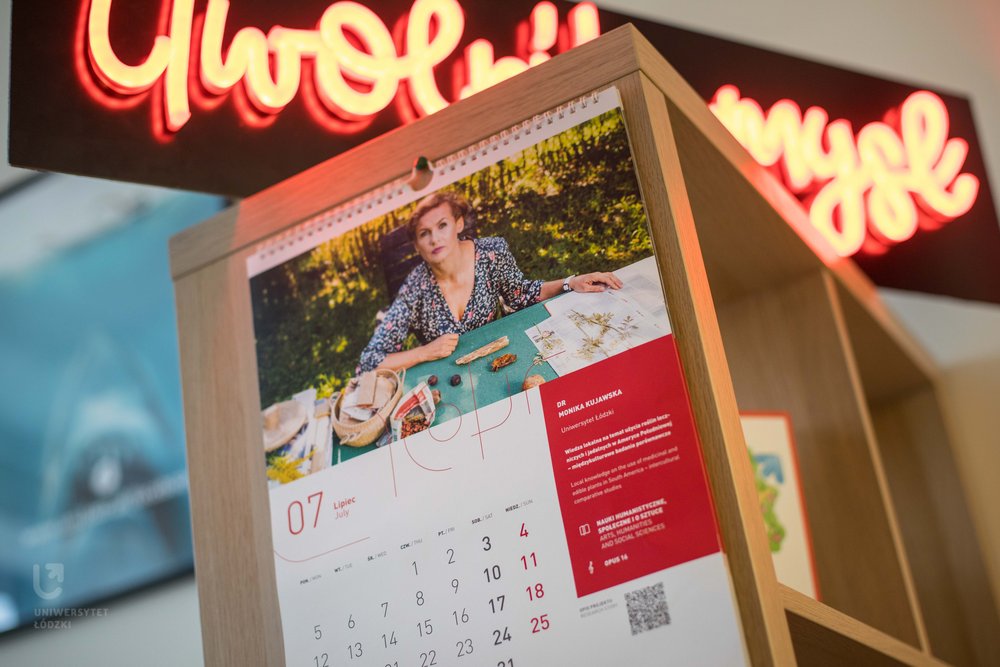 A page from the UL calendar