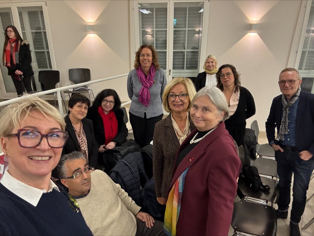 delegation from the University of Lodz during the ceremony