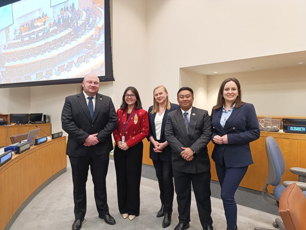 Uczestnicy posiedzenia grupy roboczej Biura Narodów Zjednoczonych ds. Zwalczania Terroryzmu., zdjęcie