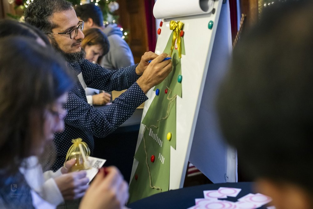 Christmas meeting with international researchers from the University of Lodz