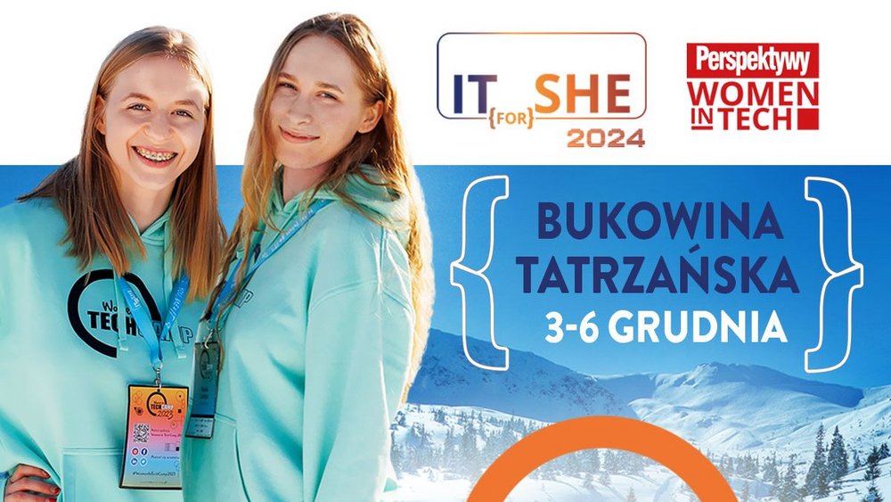 a banner of the Women in Tech Camp 2024