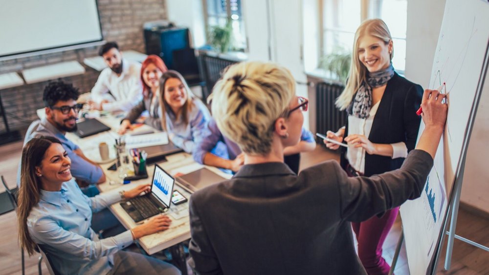 participants of a training session