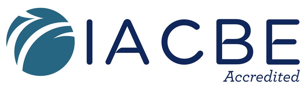 A logo of IACBE