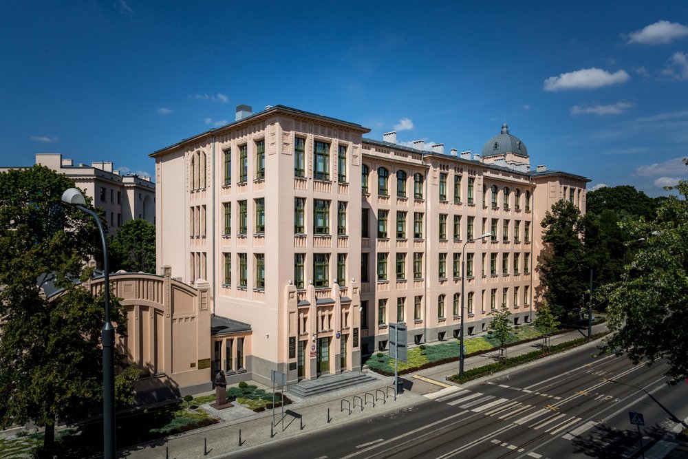 A photo of the Rector's Office building