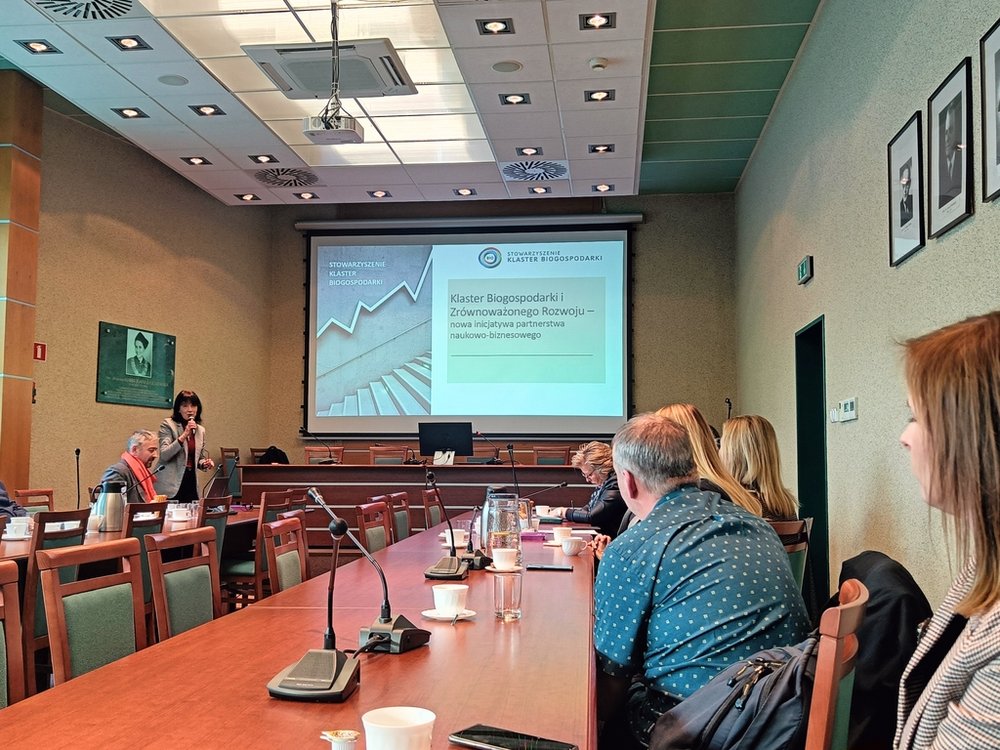Spotkanie z przedstawicielami Stowarzyszenia Klaster Biogospodarki, zdjęcie