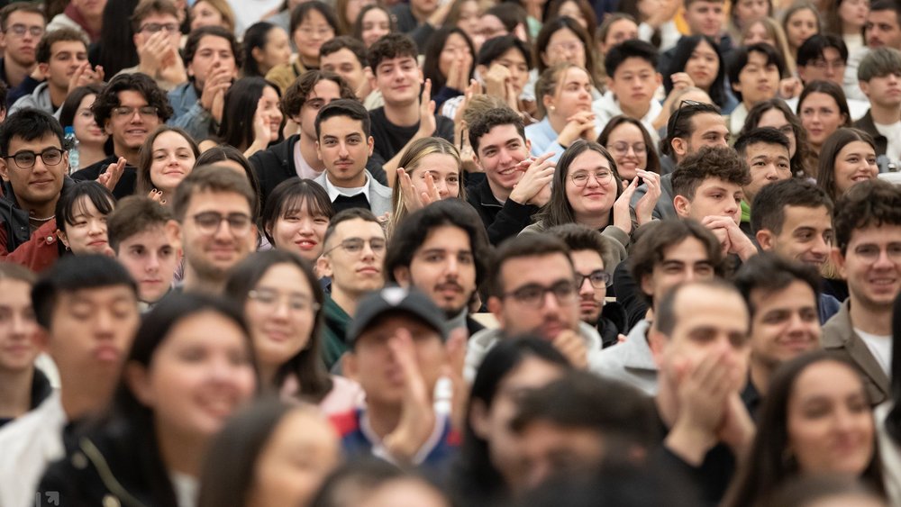 zdjęcie ze spotkania międzynarodowych studnetów