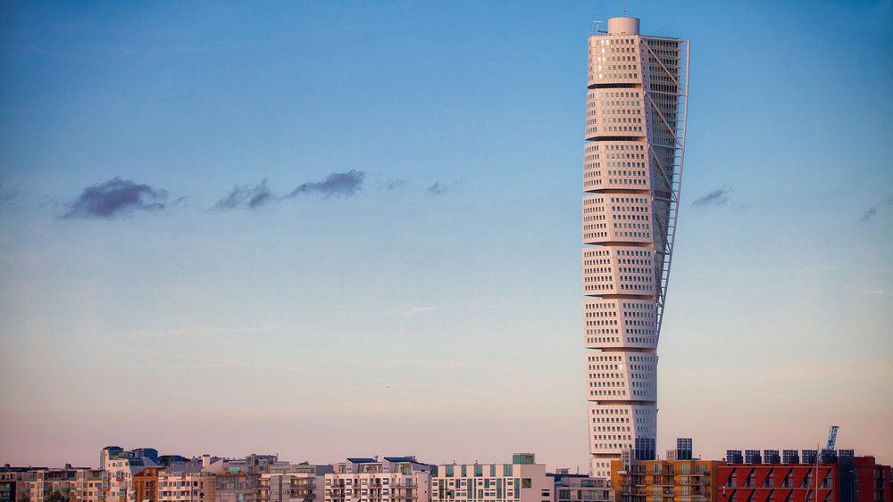 a decorative element: panorama of Malmo