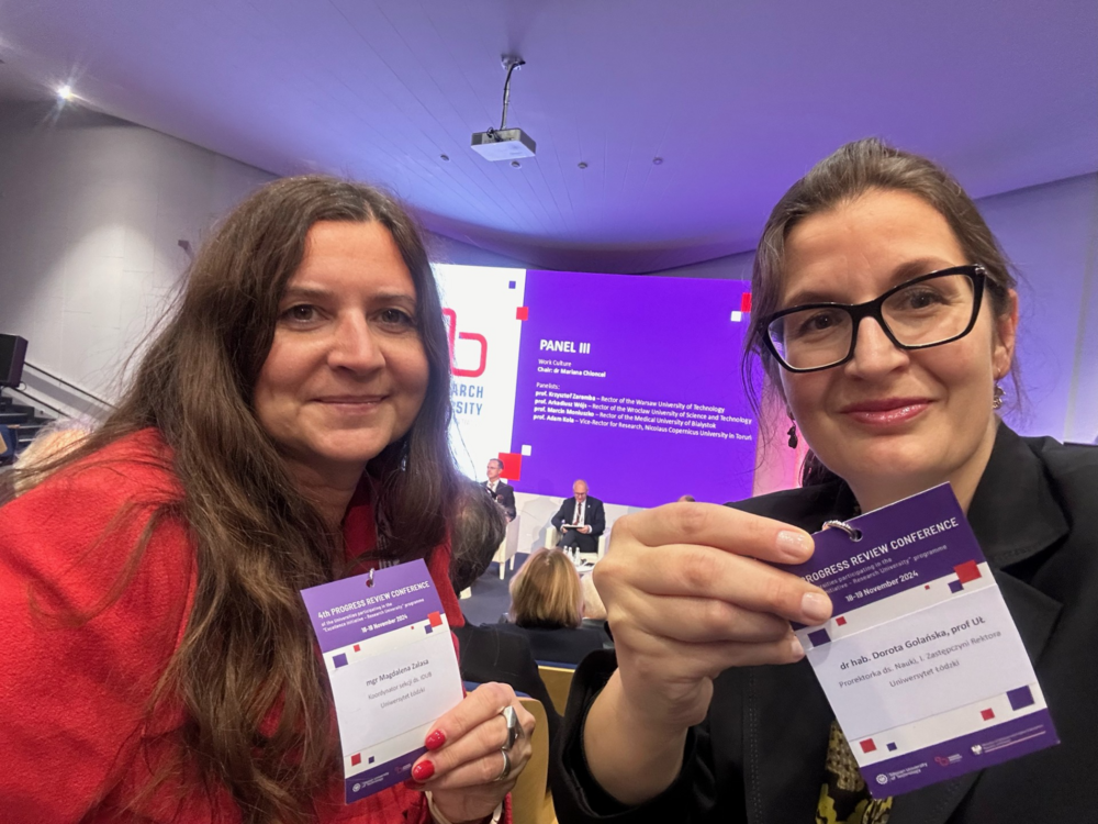 Magdalena Zalasa i prof. Dorota Golańska