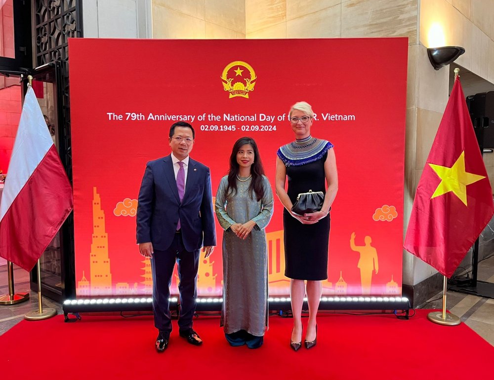 The Vice-Rector of the University of Lodz at the Vietnam National Day celebrations