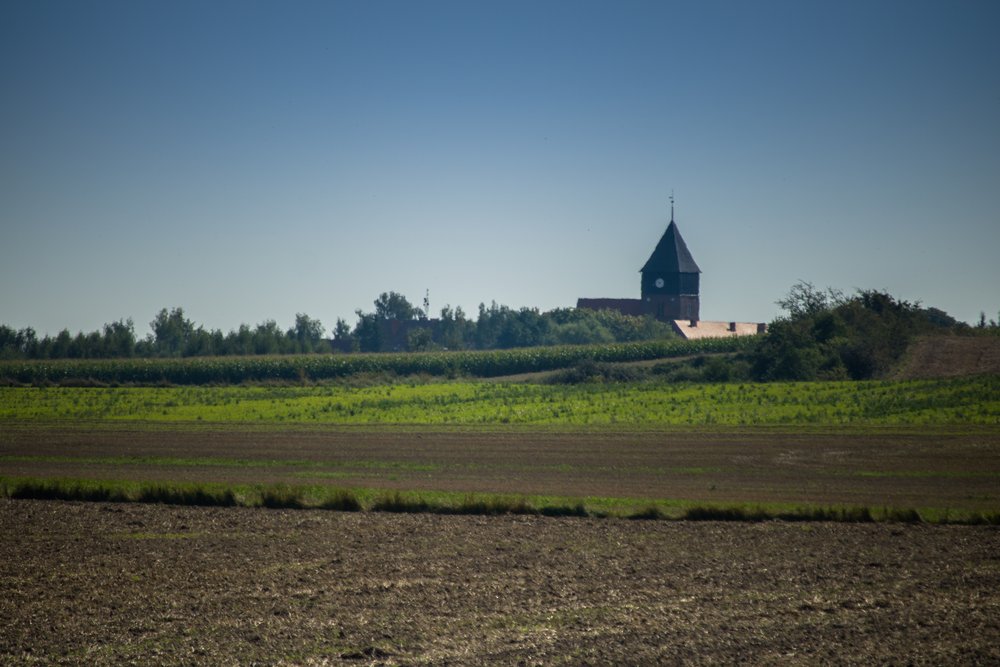Krajobraz przedstawiający pole
