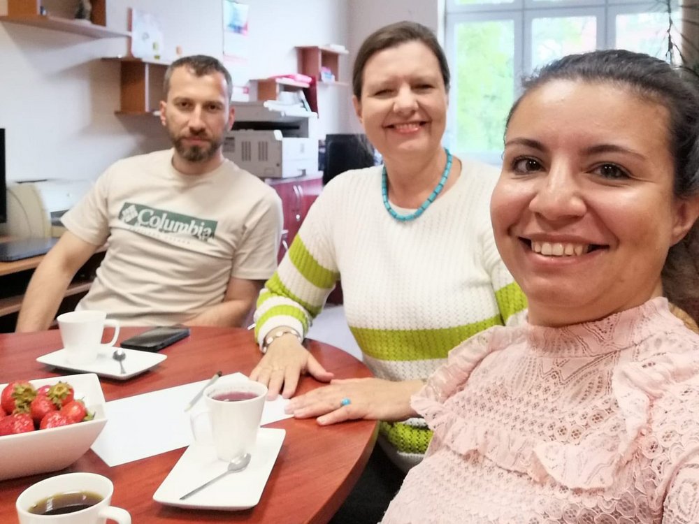 Gökhana Savaş visit to UniLodz