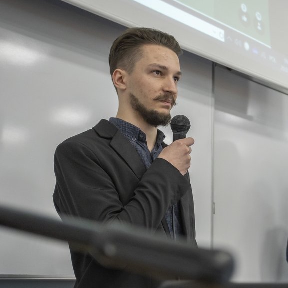 Maksym Uvaiev – author of the film "Clear Mind"