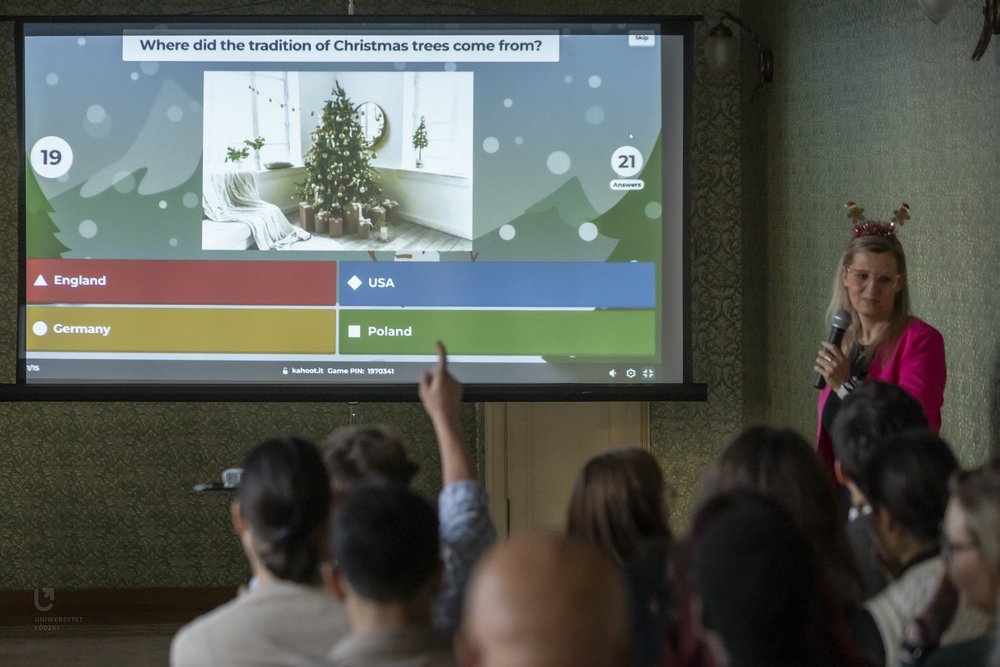 Christmas meeting with international researchers from the University of Lodz