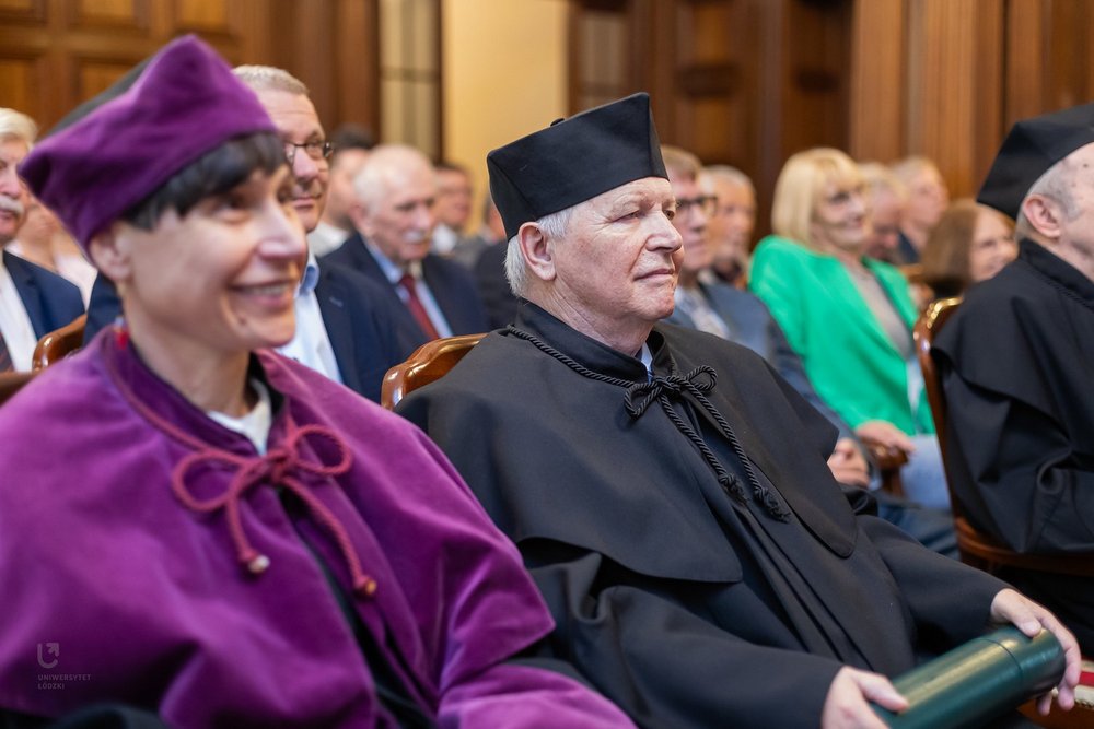 ceremonial renewal of doctorates of the University of Lodz researchers
