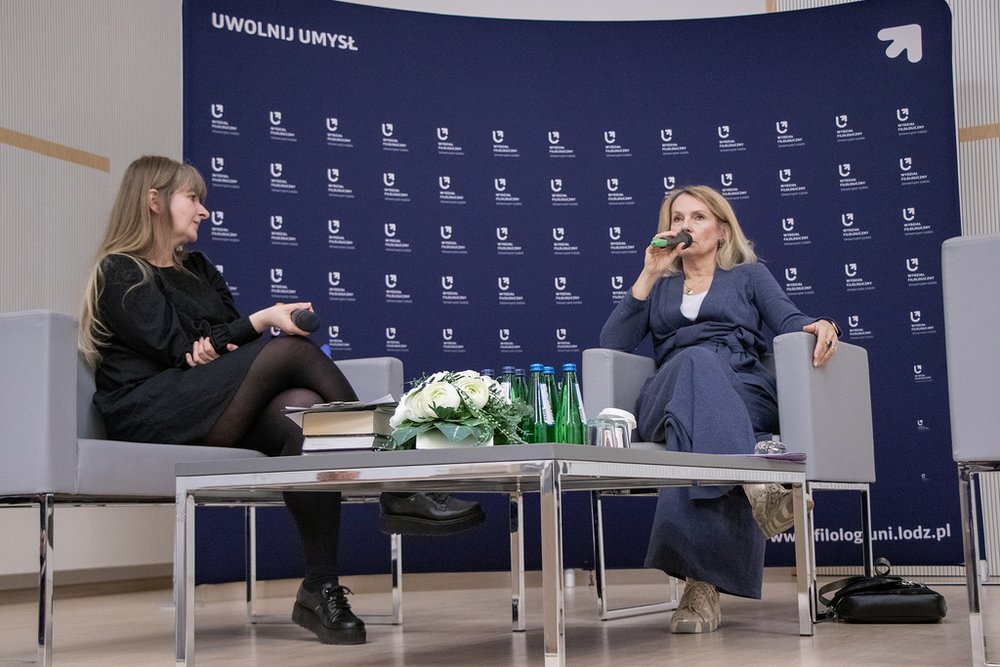 Marta Zdanowska and Joanna Bator