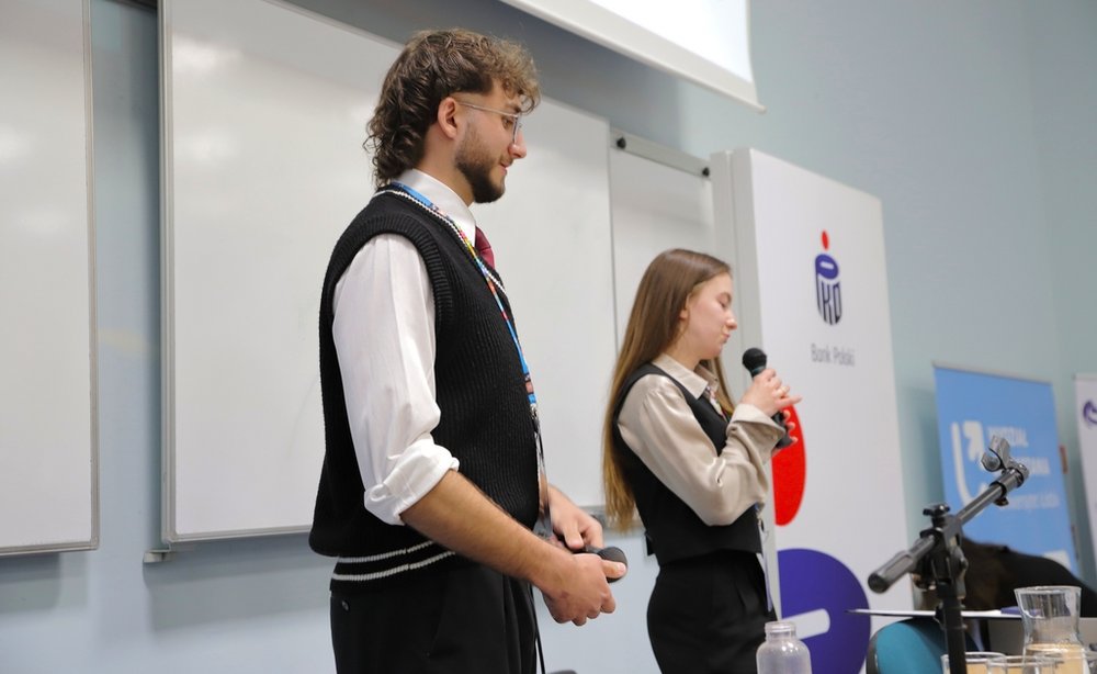 Students hosting the event