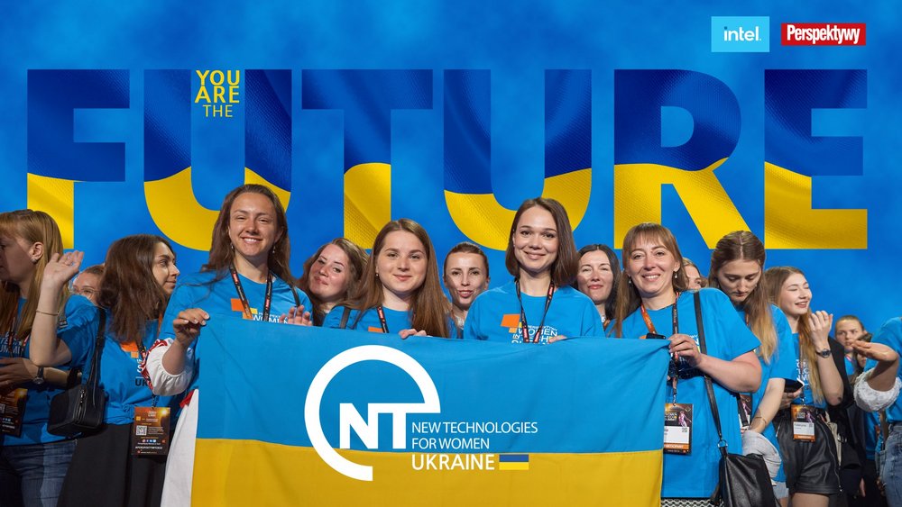 banner of the programme "New Technologies for Women – Ukraine"