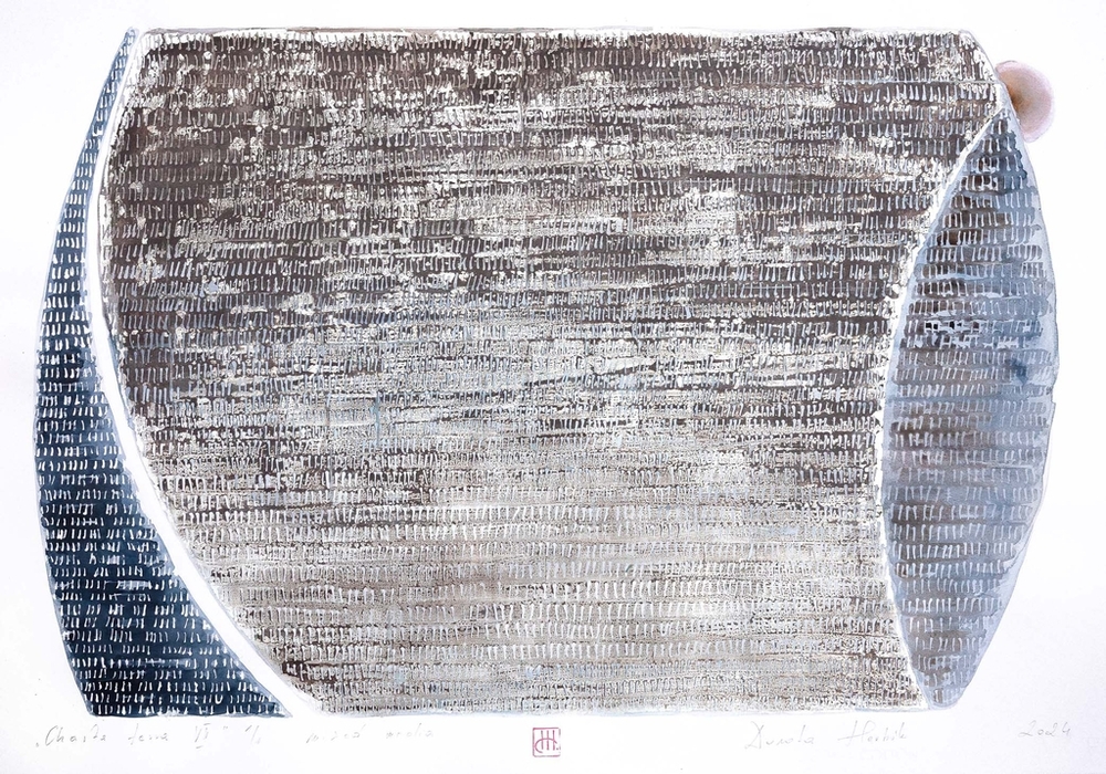 a work by the artist a work by the artist