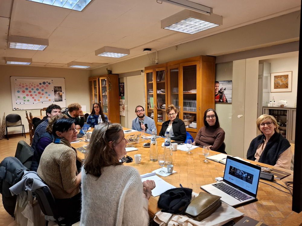 scientists during their stay at the conference