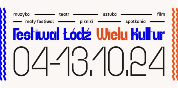 A graphic of the Łódź of Many Cultures Festival A graphic of the Łódź of Many Cultures Festival