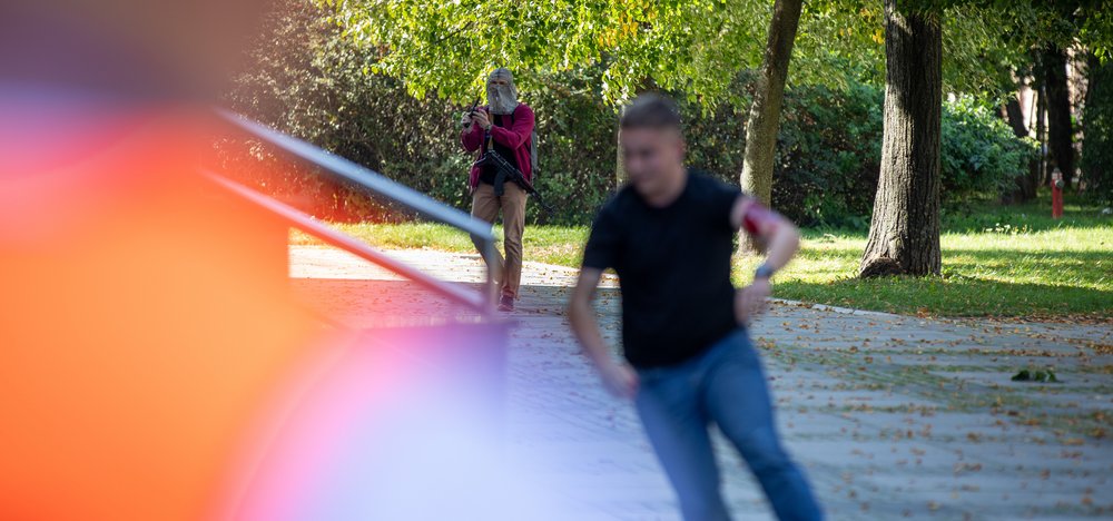 ćwiczenia - atak terorysty 