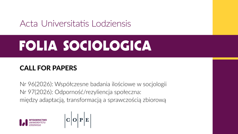 cfp - folia sociologica